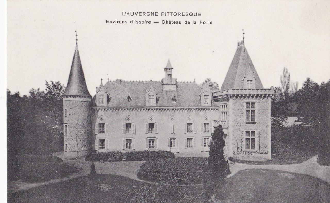 Chateau De La Forie Saint-Etienne-sur-Usson Kültér fotó